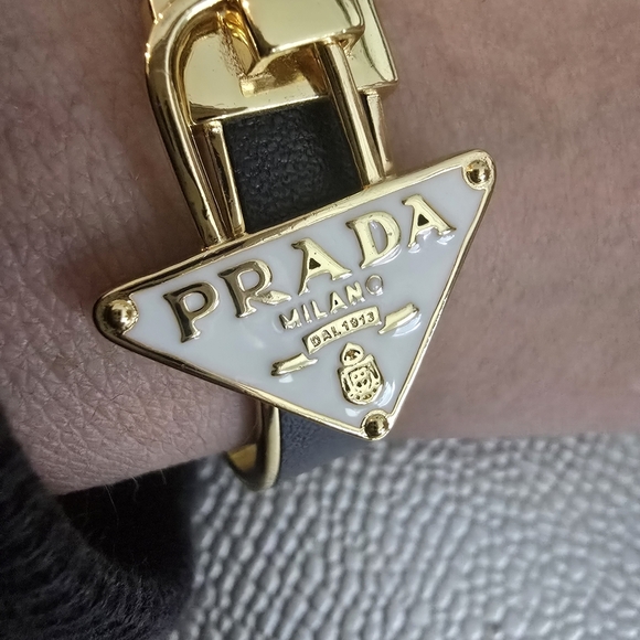 Prada Black and Gold Bracelet - Picture 10 of 12